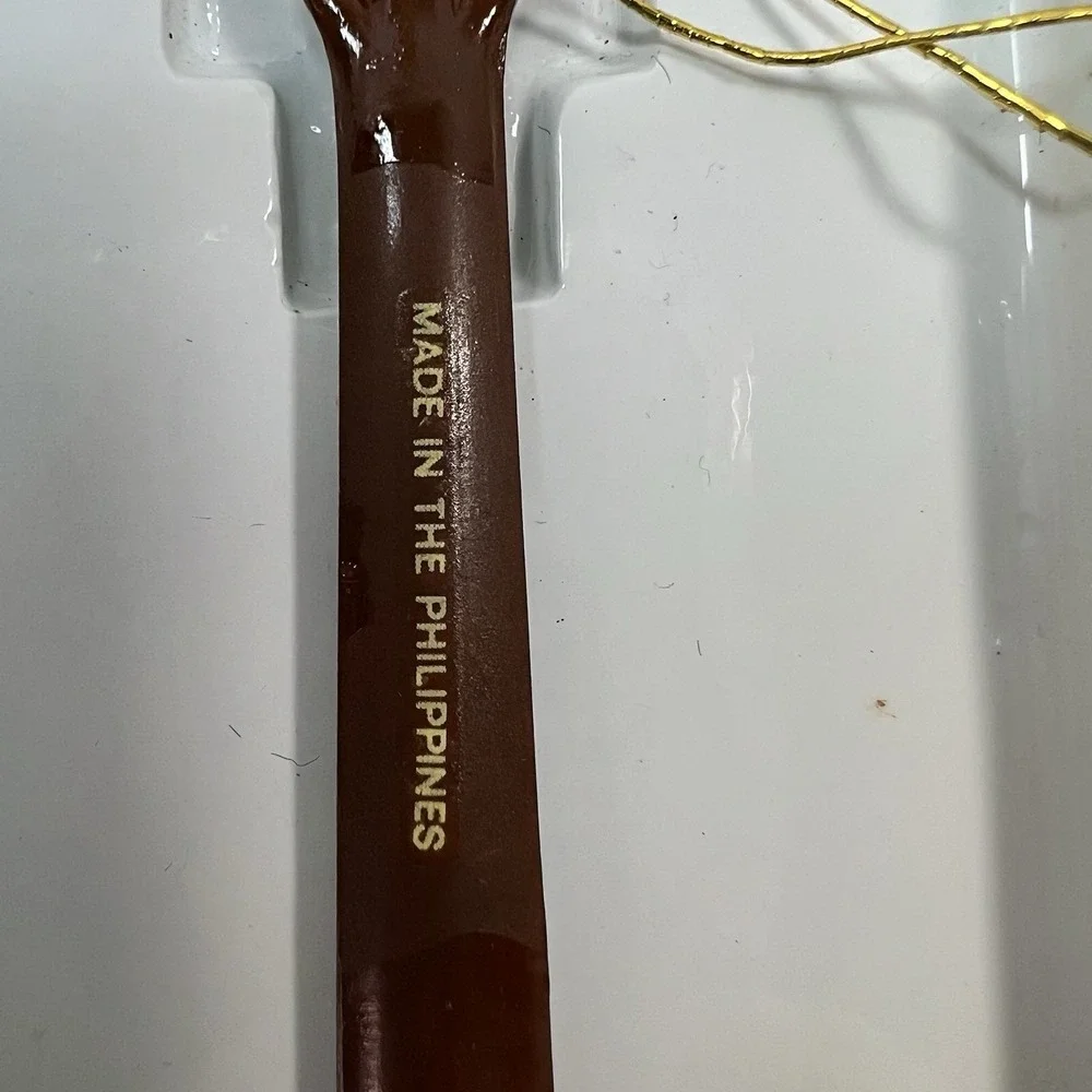Pro-Mite Mandolin Ornament Unisex OS Brown Excellent Handcrafted Wood Miniature